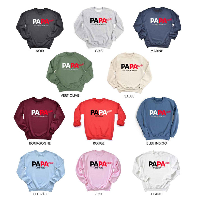 PAPA Nique ! J'm'en Occupe - Coton Ouaté Unisexe