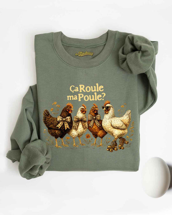 Ça Roule ma Poule ? - Coton Ouaté Unisexe