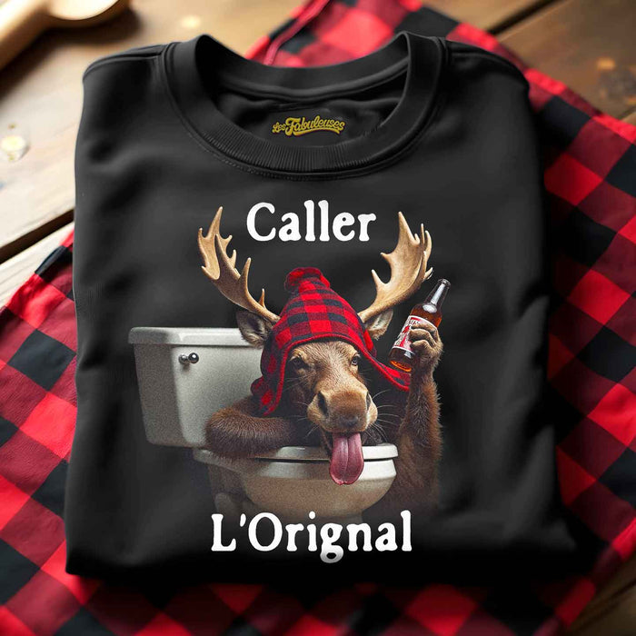 Caller L'Orignal- Coton Ouaté Unisexe