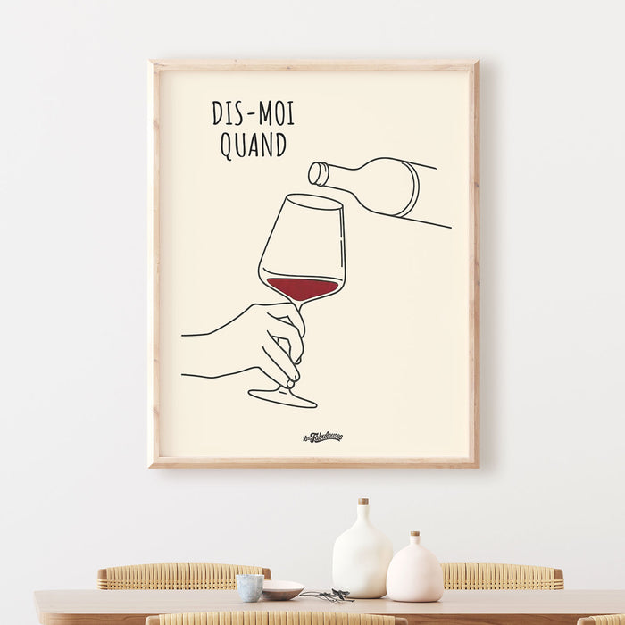 Dis-moi quand - Affiche / Poster