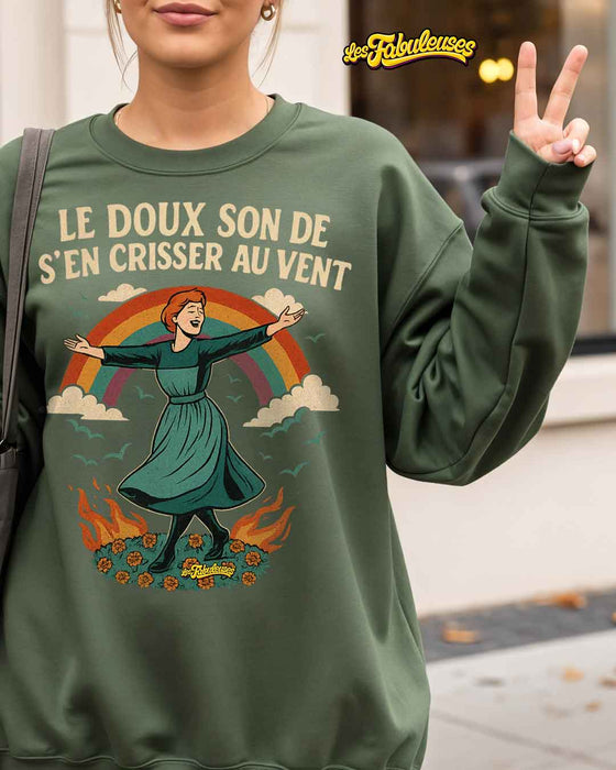 Le doux son de s'en crisser au vent - Coton Ouaté Unisexe
