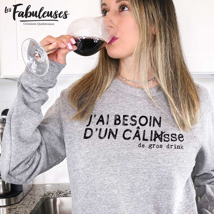 J'ai besoin d'un câlin - Coton Ouaté Unisexe