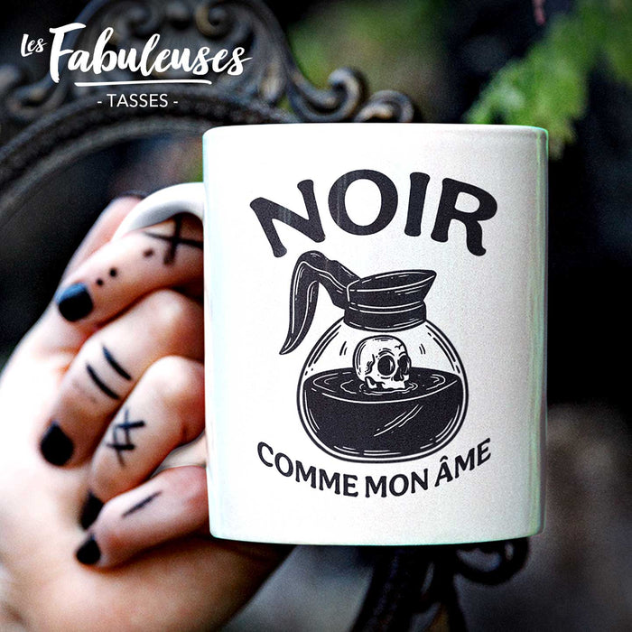 TASSE - Noir comme mon âme