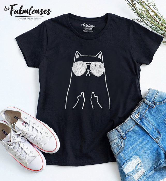 Chaton Impoli - T-Shirt