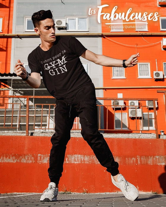T-Shirt pour le GIN - T-Shirt Col en ROND HOMME