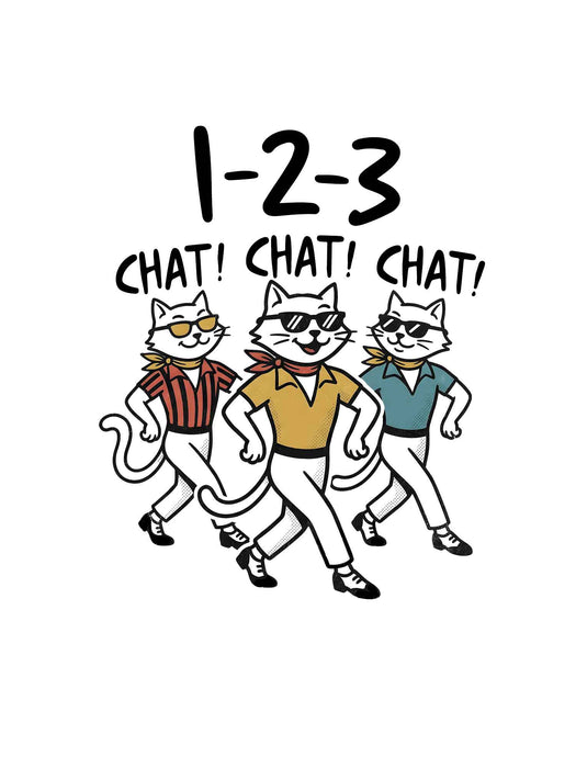 1-2-3 Chat! Chat! Chat! - T-Shirt