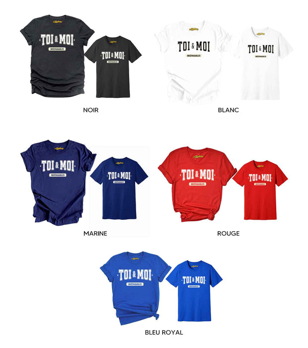 TOI & MOI – Duo T-Shirt (Adulte & Enfant)