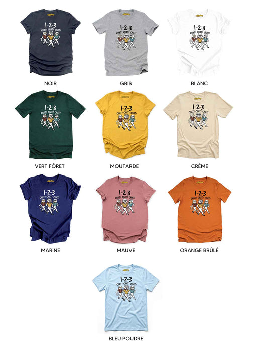 1-2-3 Chat! Chat! Chat! - T-Shirt