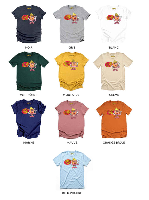 Attends pas que je sorte mes yeux fâchés - T-Shirt