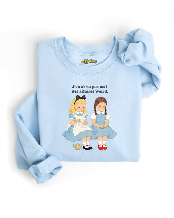 J’en ai vu pas mal des affaires weird - Coton Ouaté Unisexe