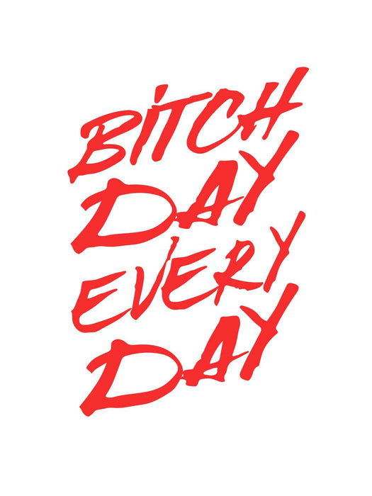Bitch day every day - T-Shirt