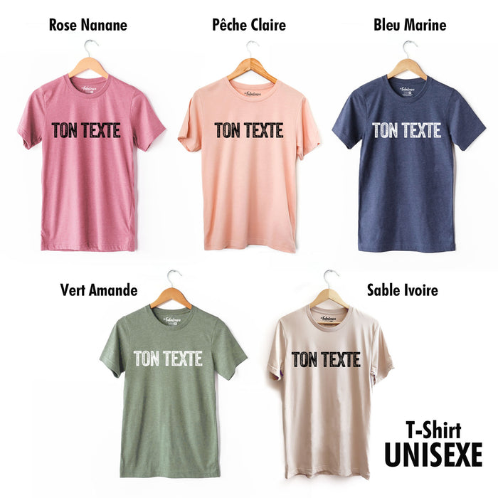 Ton texte HOMME ! Ou choisis parmi n'importe quel modèle de la boutique !