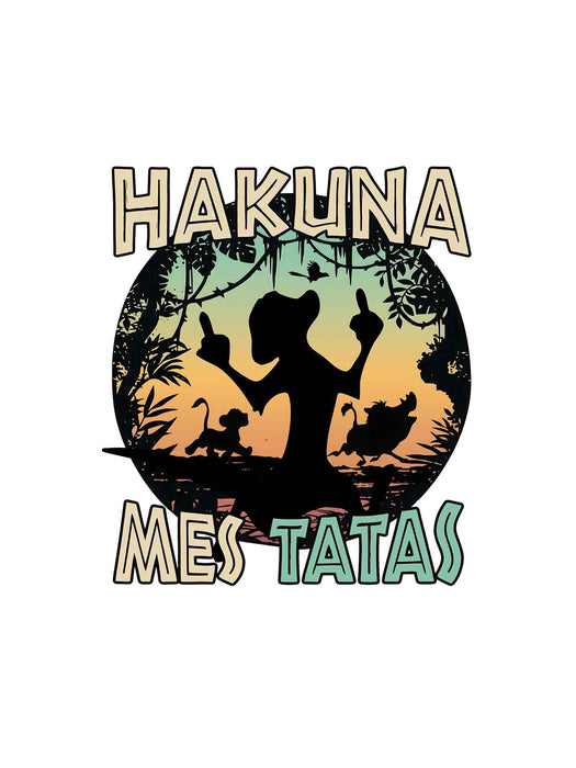 HAKUNA MES TATAS  - Coton Ouaté Unisexe