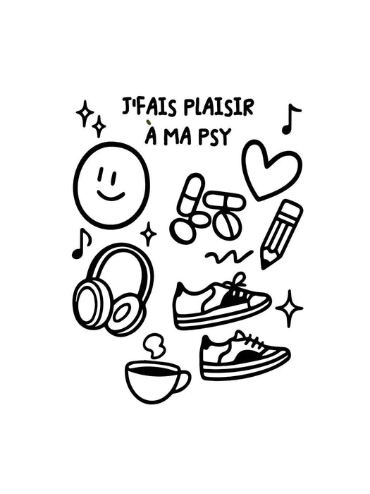 J'fais plaisir à ma PSY - Coton Ouaté Unisexe
