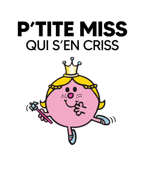 P'tite miss qui s'en Criss - Coton Ouaté Unisexe