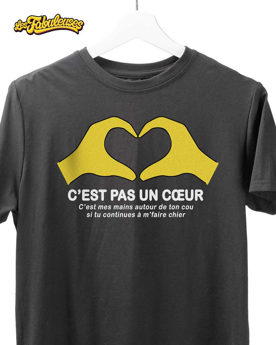 C'est pas un Coeur - T-Shirt
