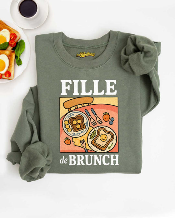 Fille de Brunch - Coton Ouaté Unisexe