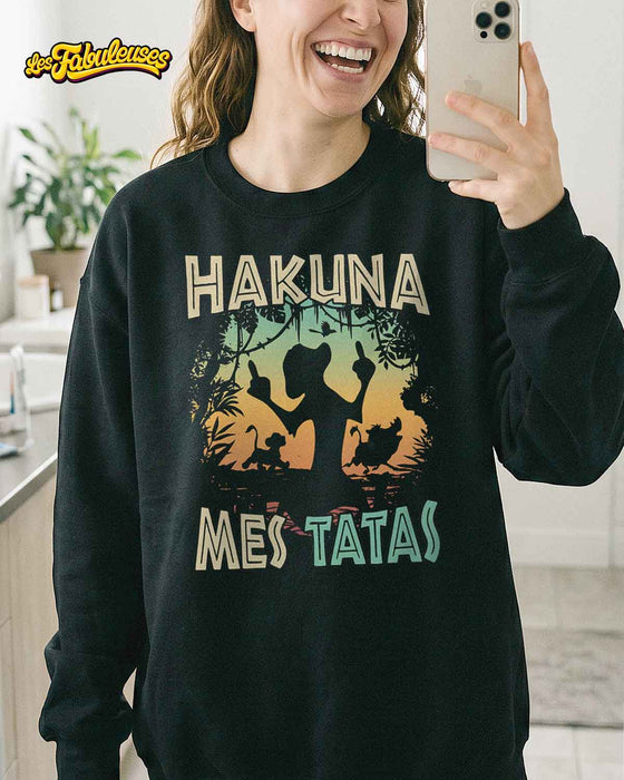 HAKUNA MES TATAS  - Coton Ouaté Unisexe