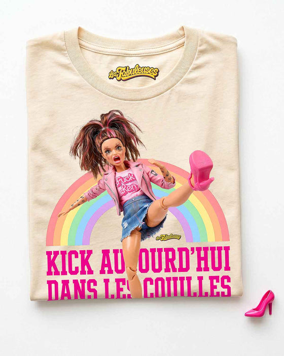 Kick aujourd'hui dans les couilles - T-Shirt