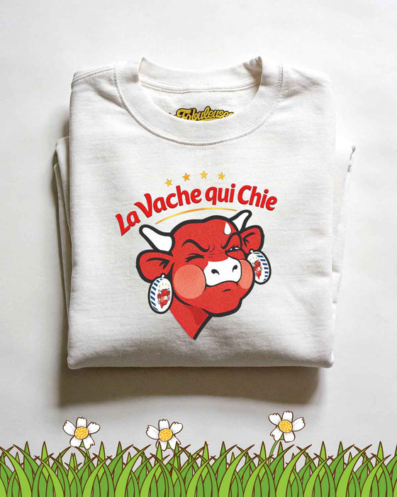 La Vache qui Chie - Coton Ouaté Unisexe