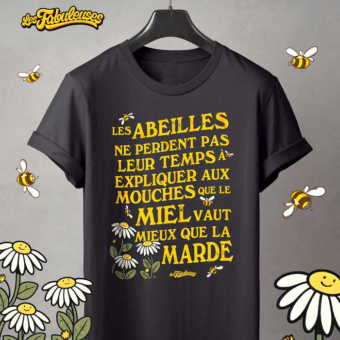 Les Abeilles ne perdent pas leur temps - T-Shirt