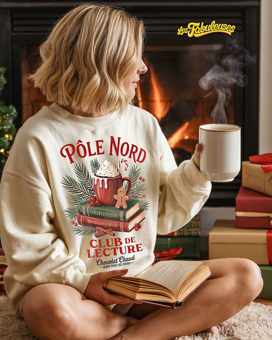 Pôle Nord Club de Lecture- Coton Ouaté Unisexe
