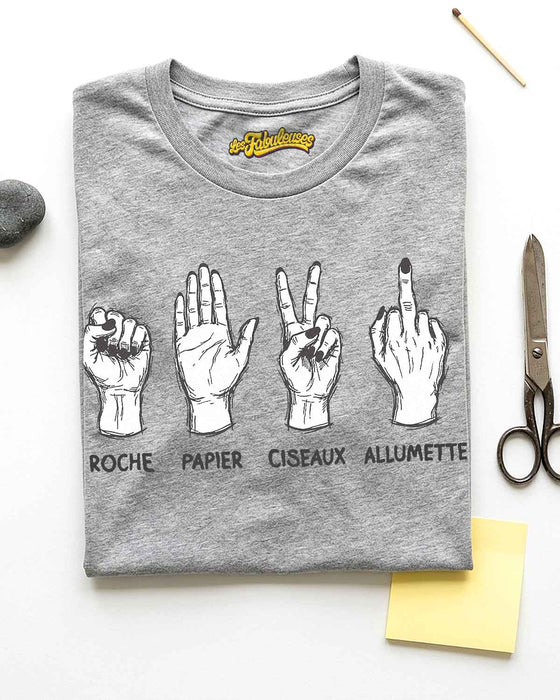 Roche Papier Ciseaux Alumette - T-Shirt