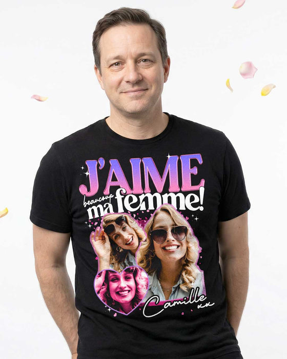 J'aime beaucoup ma femme - T-Shirt