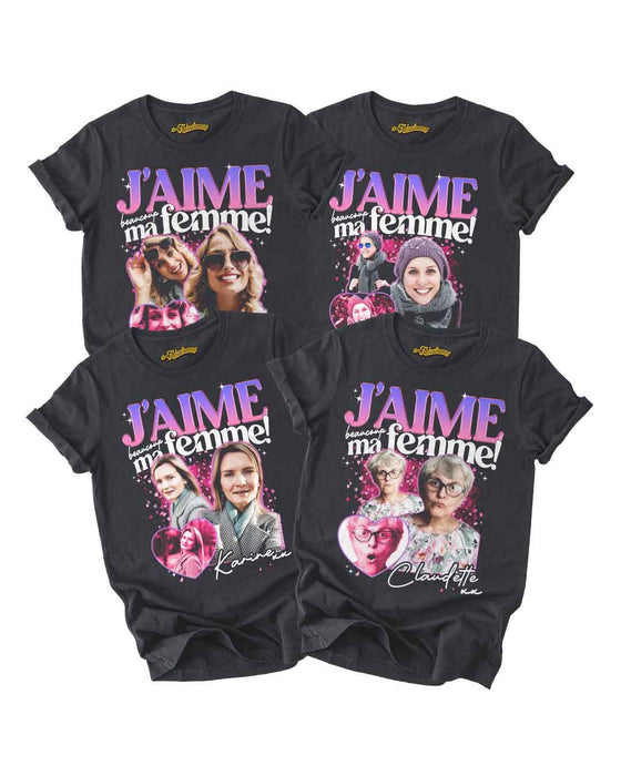 J'aime beaucoup ma femme - T-Shirt