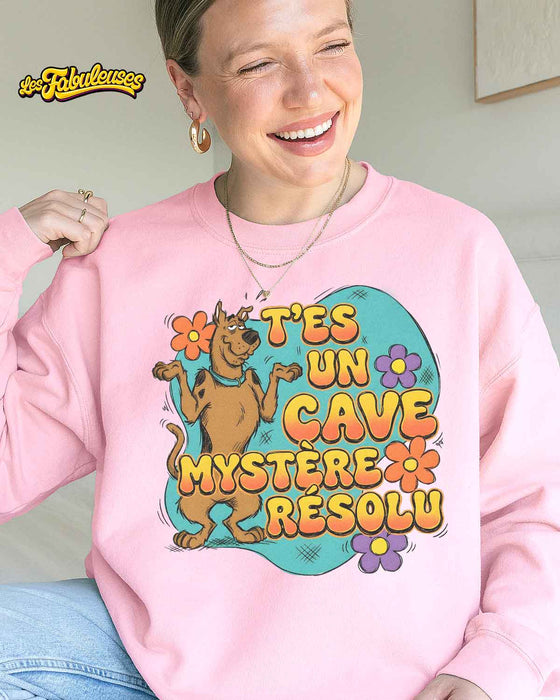 T'es un cave mystère résolu - Coton Ouaté Unisexe