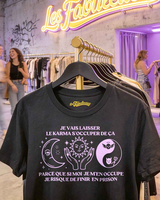 Je vais laisser le karma s’occuper de ça - T-Shirt