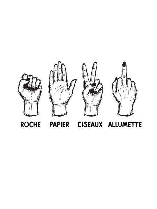 Roche Papier Ciseaux Alumette - T-Shirt