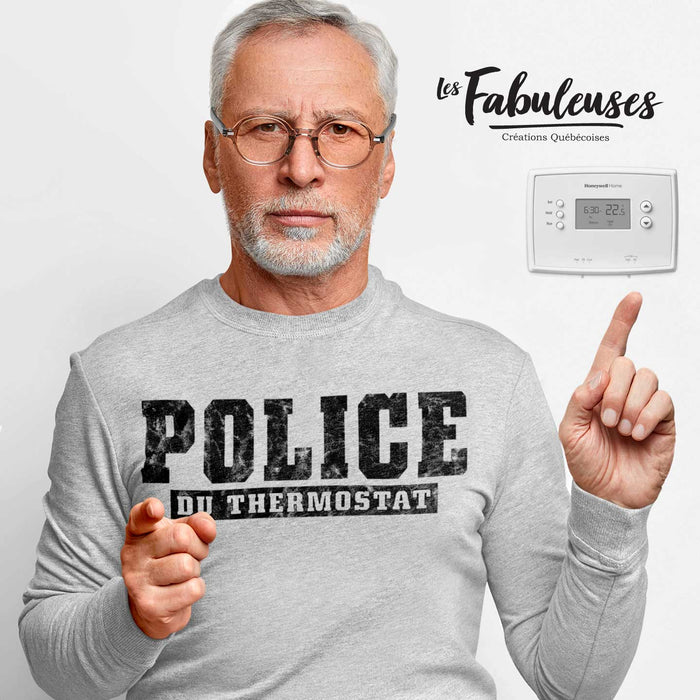 Police du Thermostat - Coton Ouaté Unisexe